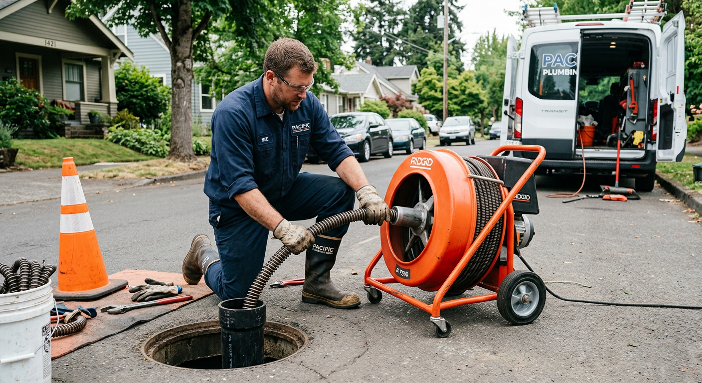 Dégorgement de canalisation principale enterrée à Meudon 92
