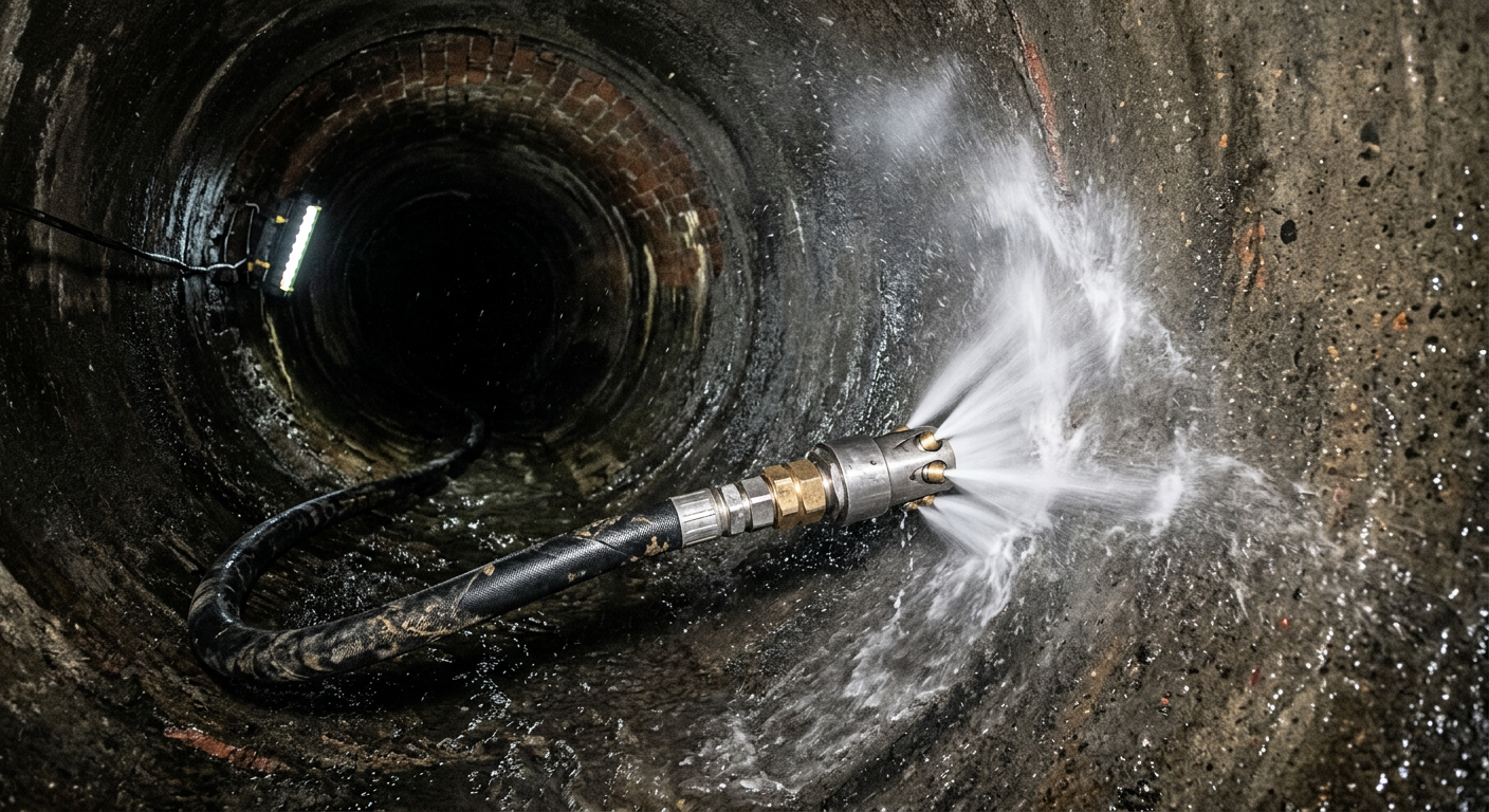 Hydrocurage haute pression de canalisation à Meudon 92