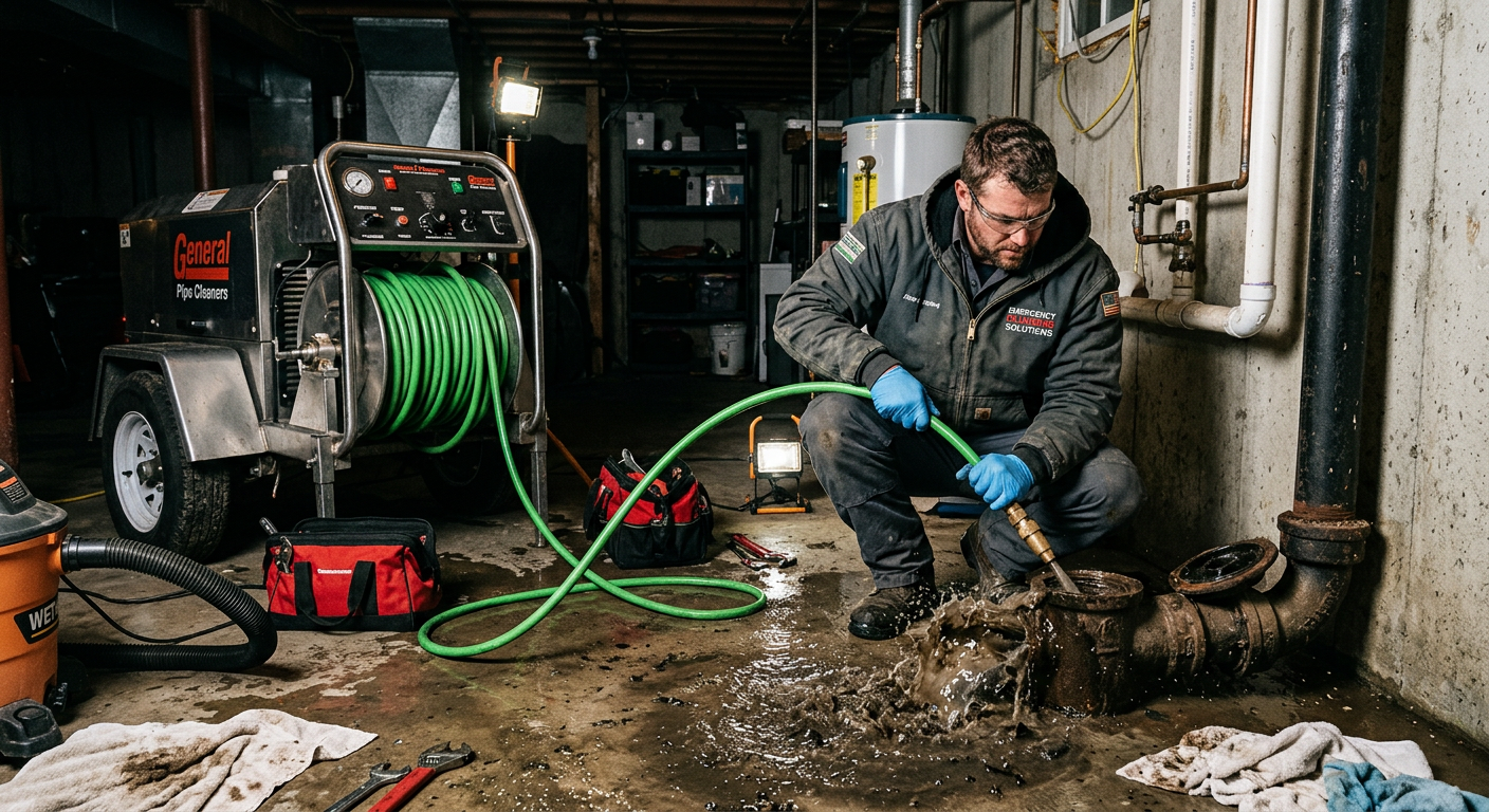 Dégorgement urgence canalisation bouchée à Meudon 92